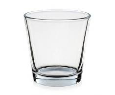 Pajoma 09565b Bougeoirs en forme dentonnoir 7,5 x 5,5 x 7,5 cm, lot de 12