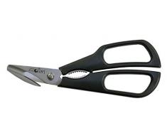 Moha 9749FORTUNAT Ciseaux à Crustacés, Acier INOX/ABS, Noir, 10 x 1,5 x 24,5 cm