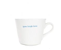 Keith Brymer Jones KBJ-0617 Word Range Mug, 350 milliliters, Blanc