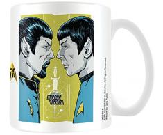 Star Trek MG24151 Mirror 50th Anniversary Mug, Céramique, Multicolore, 11ox/315ml