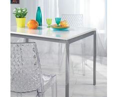 dÃ©corline nappe cristal rectangle 140x240cm 15/100e paillettes argent