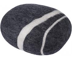 myfelt Hugo Coussin en Laine Gris foncé 60 × 48 × 31 cm