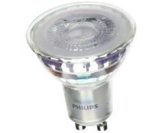Philips LED classique en verre Blanc froid spot, GU10, 4.6 W équivalent à 50 W
