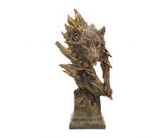 Nemesis Now Figurine Loup Bronze 44 cm