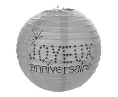 Santex 4387 Anniversaire Lanterne Gris