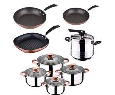 San Ignacio Batterie de Cuisine, chromé