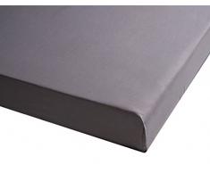 San Carlos CombicolorÂ - Drap Housse pour lit 190x80x1 cm Gris