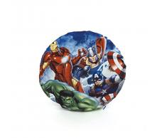 ARDITEX AV11929 Coussin Rond rÃ©versible en Polyester sous Licence Avengers Dimensions:35x35cm, Multicolore, 35 x 10 x 35 cm