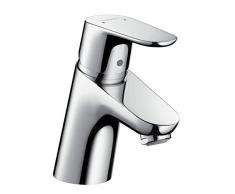 Hansgrohe 31132000 7848633 Focus Mitigeur de lavabo à levier simple avec garniture découlement basse pression Chromé