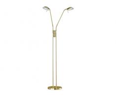 Honsel 46151 Lampe sur Pied, Mattmessing