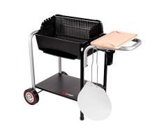 Somagic SO399100 Far West Barbecue 7 Fonte Diamètre 62 x 43,5 cm