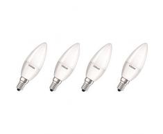 Osram Ampoule LED Plastique 5,00 W E14 Blanc 4 piÃ¨ces