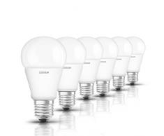 OSRAM LED STAR Ampoule LED, Forme Classique, Culot E27, 10W Equivalent 75W, 220-240V, dÃ©polie, Blanc Froid 4000K, Lot de 6 piÃ¨ces