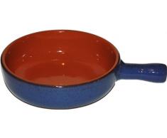 Amazing Cookware Casserole en Terre Cuite Bleu 20Â cm