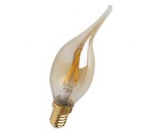 Girard Sudron fil CV4 ventata Lampe Bougie LED E14 2700 K ambre GS-713172 2 W