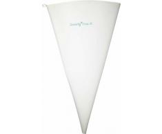 Kitchen Craft KCSILICE18 Poche à Douille Sweetly Does It en Silicone, Blanc, 9 x 12 x 16 cm