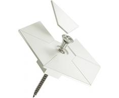 Lampe LED Aurora Nanoleaf - Plastique - Blanc, Plastique, WeiÃ, 10 x 5 x 0.9 cm