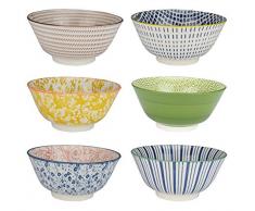 ArdTime EC-6SABBol15-2 Bol SabaÃ©, CÃ©ramique, Multicolore, 15 cm, 15 x 15 x 11 cm