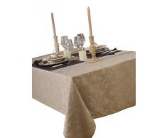 CALITEX Nappe DAMASSEE Ombra Taupe 150X350