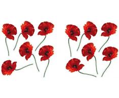 Plage 152001 Autocollants, Multicolore, 11 x 10,5 cm