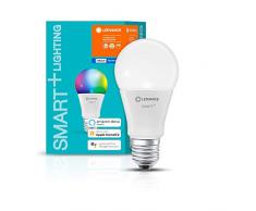 LEDVANCE Smart+ Lot de 4 Ampoules LED ConnectÃ©es | Culot E27 | Standard | Dimmable | 16 Millions de couleurs | 10W (Ã©quivalent 60W) | Compatible Bluetooth - Pilotable avec Siri via Apple HomeKit