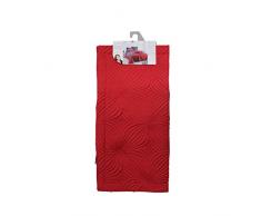douceur dintÃ©rieur housse de coussin 60x60 cm microfibre florencia rouge