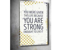 Bonamaison Peinture sur toile, multicolore, 30 x 40 cm - Conçu et fabriqué en Turquie