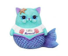 Nemesis Now Figurine sirène en résine Vert Taille Unique 8,5 cm