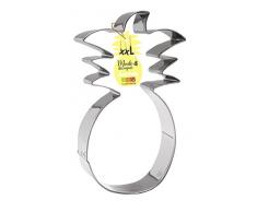 Scrapcooking 1981 Moule-Découpoir Xxl Ananas, Acier Inoxydable, Inox, 30 x 26 x 5 cm