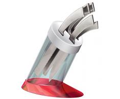 Bugatti GL3U-02195 Glamour Table Bloc de 5 Couteaux SAN Rouge 14 x 26 x 33 cm