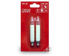 Konstsmide 5037-120 Lampes LED par 2 pour Guirlande de Sapin Ã 16 Bougies Fines