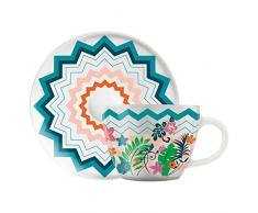 RITZENHOFF 1580124 Tasse Ã Expresso, Porcelaine, Bunt, 6,4 cm