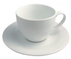REVOL 616080 Lipari Paire Tasse Déjeuner Porcelaine Blanc 9,5 cm