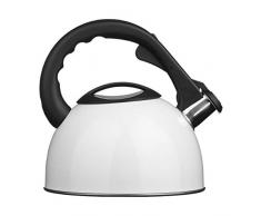 Premier Housewares 0505135 Bouilloire Sifflante Acier Inoxydable Blanc 2,5 L