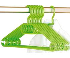 KESPER 2051584 Cintre Set de 10 en Vert, Autre