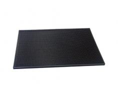 The bars Bars Tapis, Caoutchouc, Noir, 45Â x 30Â x 1Â cm