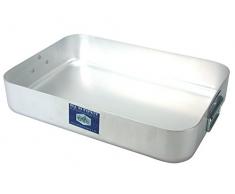 PARDINI Omnia Plat Ã rÃ´ti Haute, Aluminium, Gris, 60Â cm