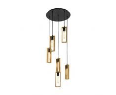 Eglo LITTLETON Suspension en acier 60 W Noir