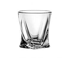 Crystaljulia 3335 vodkaglas crystalite Lot de 6 Assiettes Ã Dessert 55 ML