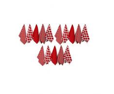 Penguin Home Lot de 15 torchons Ã Vaisselle en Coton Doux et Durable Motif Pingouin Home 100 Rouge avec Plusieurs Motifs Lavable en Machine 65 x 45 cm