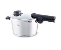 Fissler Vitavit Comfort / Autocuiseur En Acier Inoxydable (4,5 Litres, à 22 Cm), 2 Niveaux de Cuisson, Empilable, Adapté à LInduction
