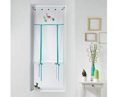 douceur dinterieur Store Droit Passe Tringle, Multicolore, 60 x 150 CM