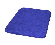 Meusch Tapis de Bain Mona 70x120cm Bleu Atlantique, Polyacrylique, 70 x 120 x 2 cm