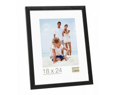 Deknudt Frames S41JL2 Cadre Photo Bois Fin Noir 20 x 30 cm