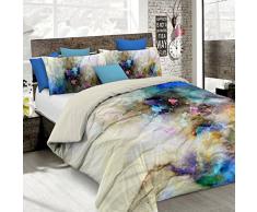 Italian Bed Linen Housse de couette âKi-Osaâ, KIO 622, DOUBLE