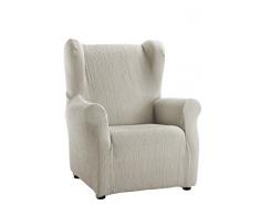 Martina Home Emilia Housse de Fauteuil à Oreilles à Oreilles 33x8x42 cm Blanc Ivoire