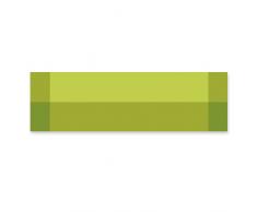 contento Zarah Chemin De Table Vert Anis en Vinyle Facile à Nettoyer Dim. 150 X 45 Cm