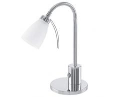 Eglo 91465 Lampe de table, Métal, G9, Blanc
