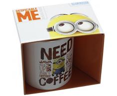 Despicable Me MG23092 (Need Coffee) Mug, Céramique, Multicolore, 11oz/315ml