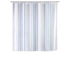 WENKO DIE BESSERE IDEE Rideau de Douche Linen Blue
